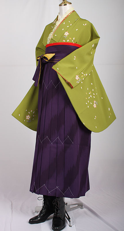 WK-F507GR小桜 緑507　着用例１