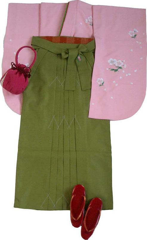 WK-F575PI桜と葉 ピンク575　着用例１