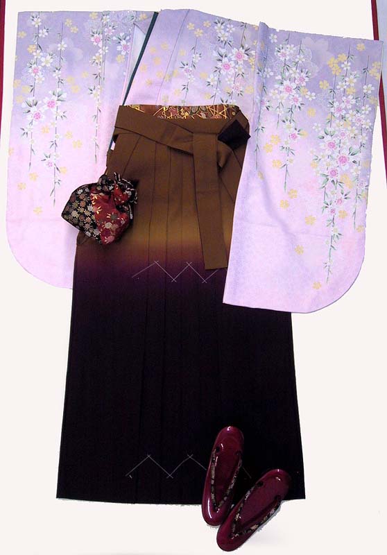 WK-F629PI枝垂れ桜 ピンク系629　着用例１