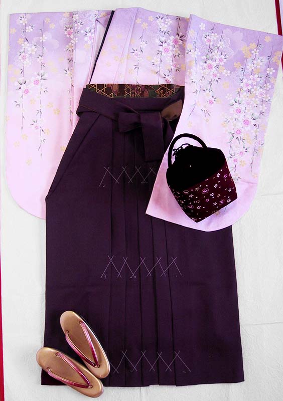 WK-F629PI枝垂れ桜 ピンク系629　着用例２