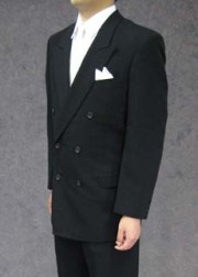 礼服ダブルのスーツ（メンズフォーマル）
