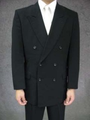 ダブルのスーツ夏用