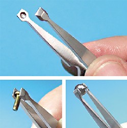 ピンセット（パール用）　ステンレス製