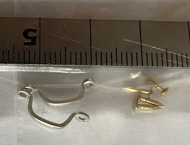 取手 Drawer Handle （2個入り、釘付）