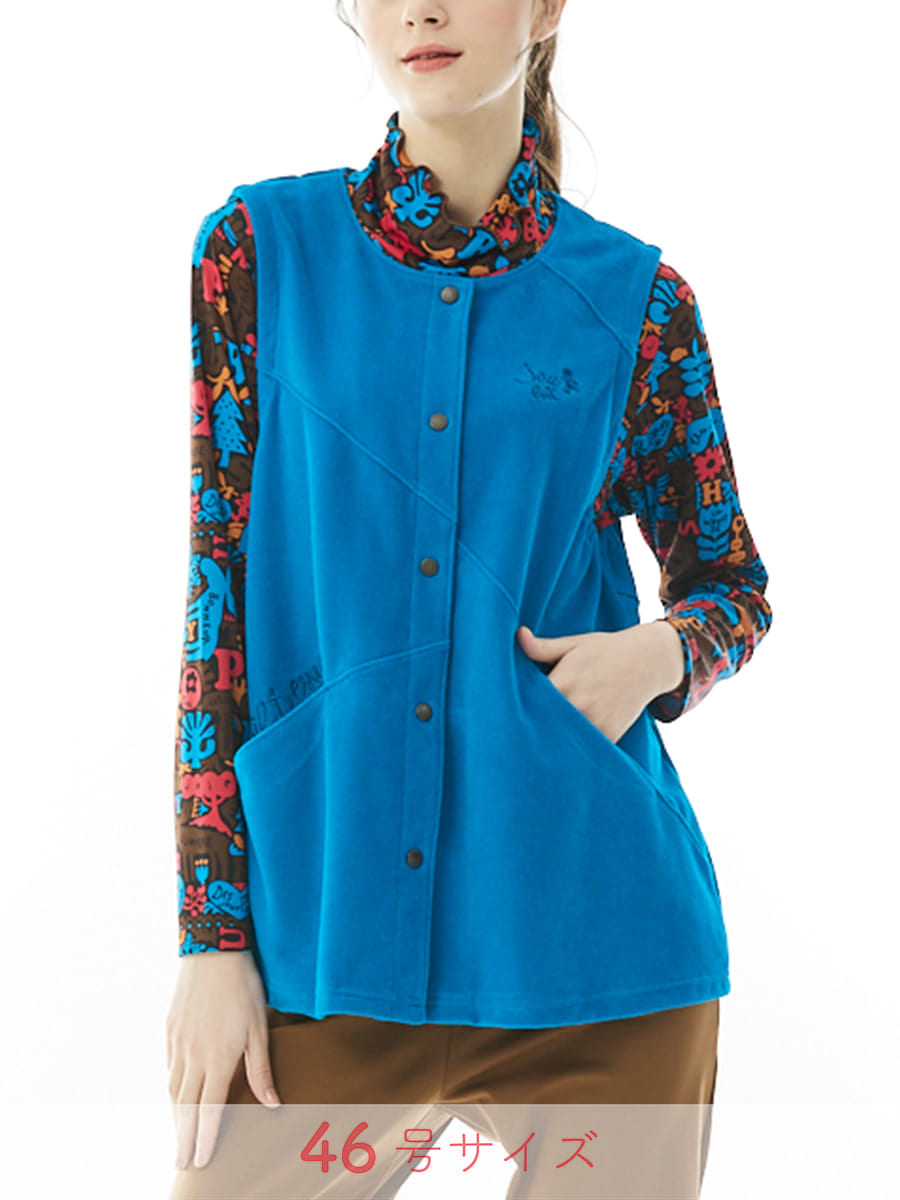 カノコベロアベスト