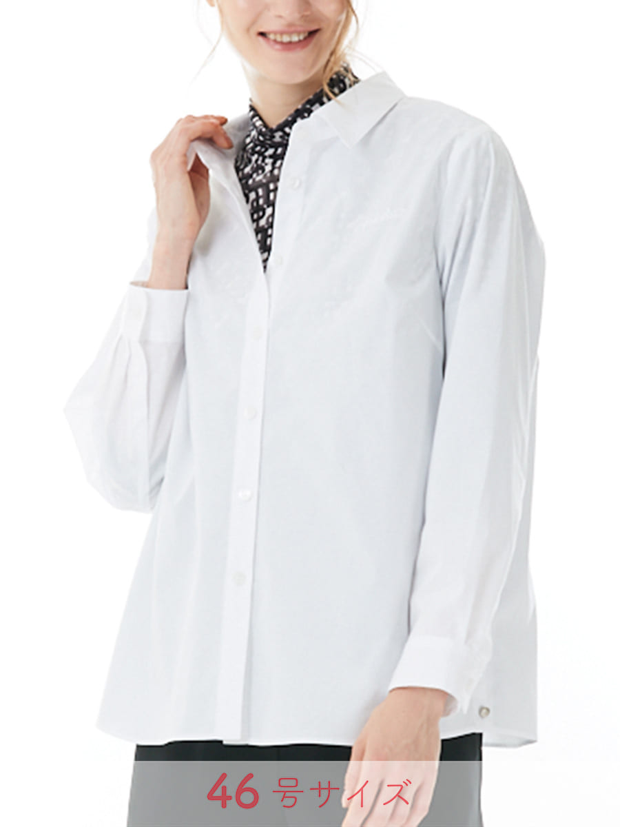 ストレッチブロードシャツ