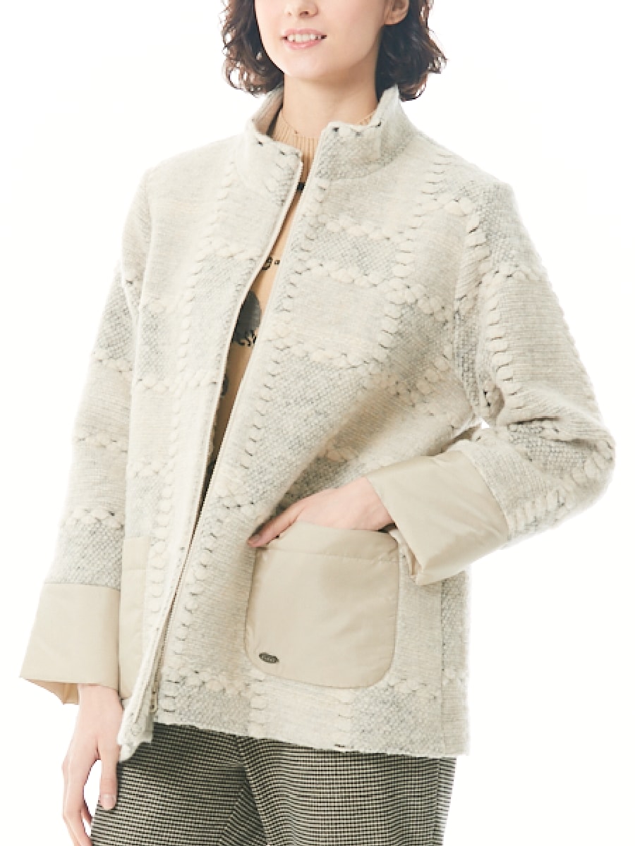 イタリアンジャカード　ジャケット