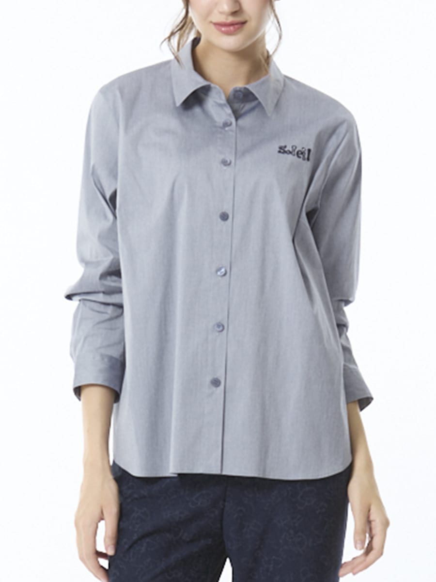 ストレッチブロード　シャツ