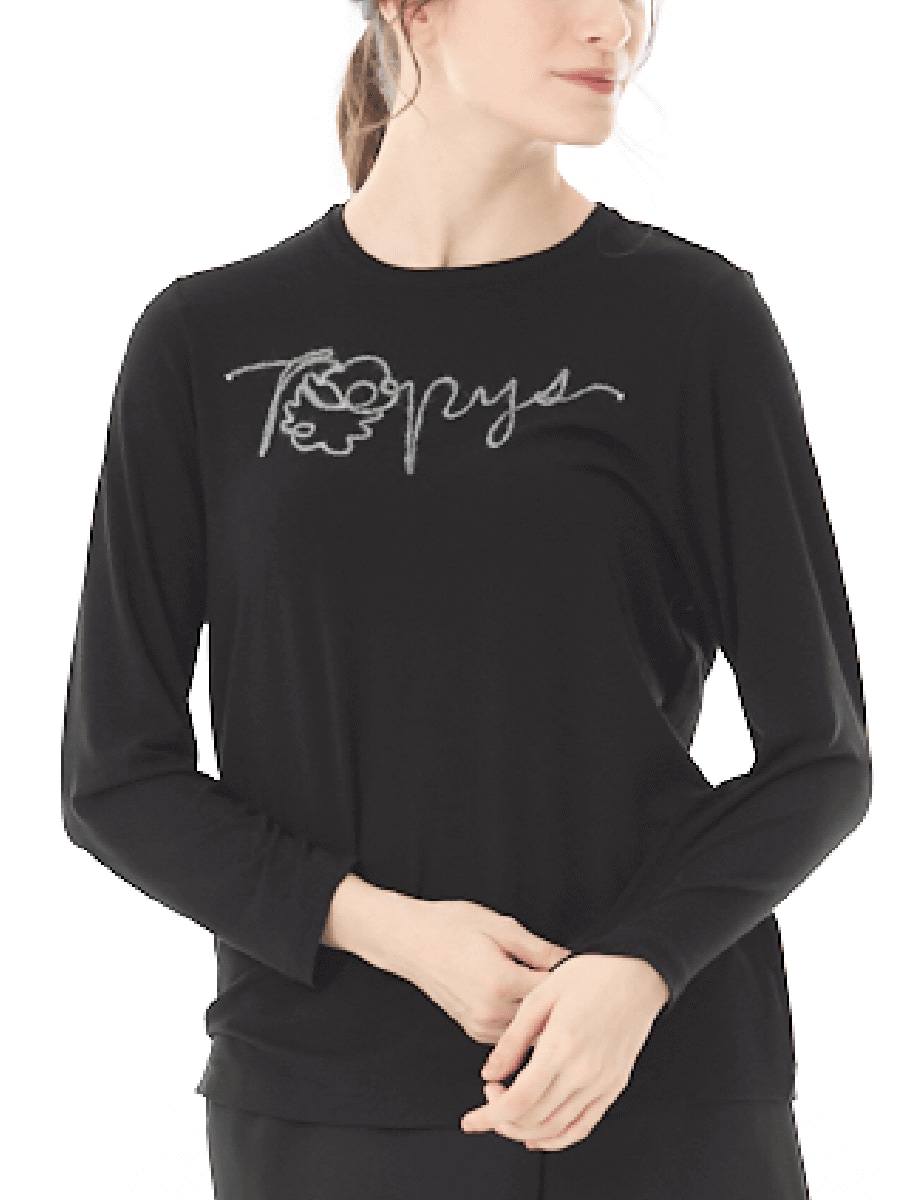 あったか素材　丸首インナー