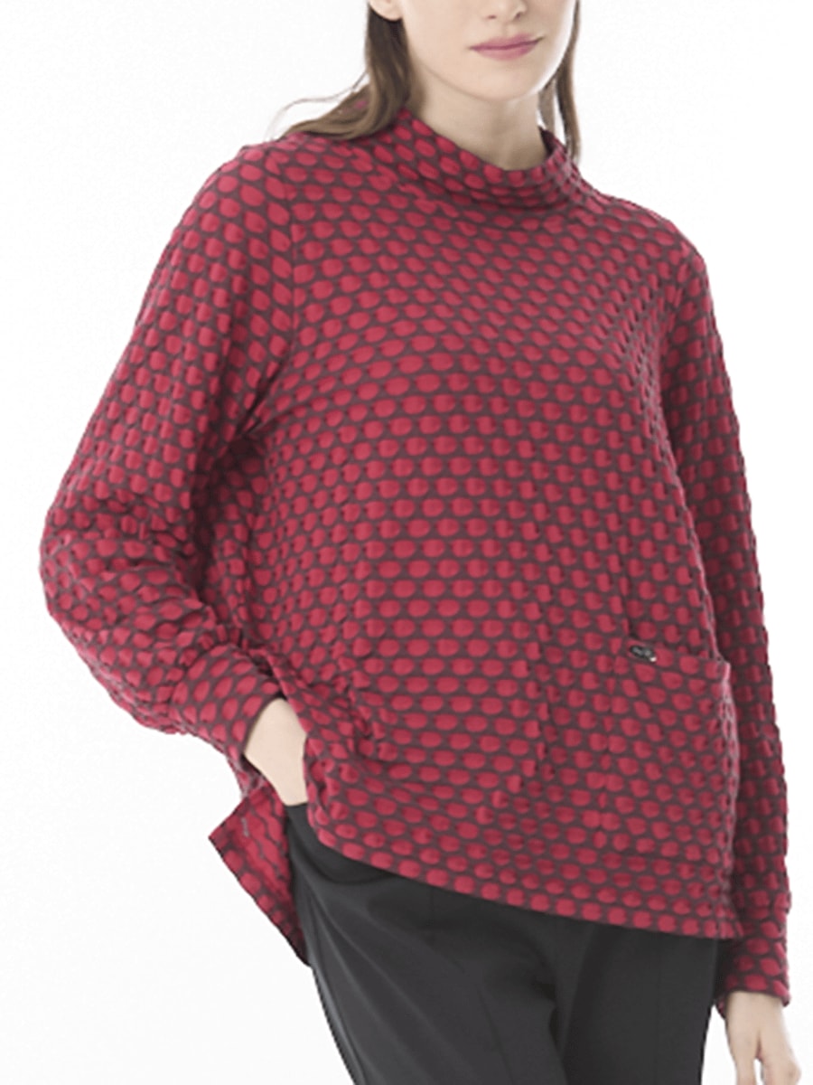 ポコポコストレッチカットソー