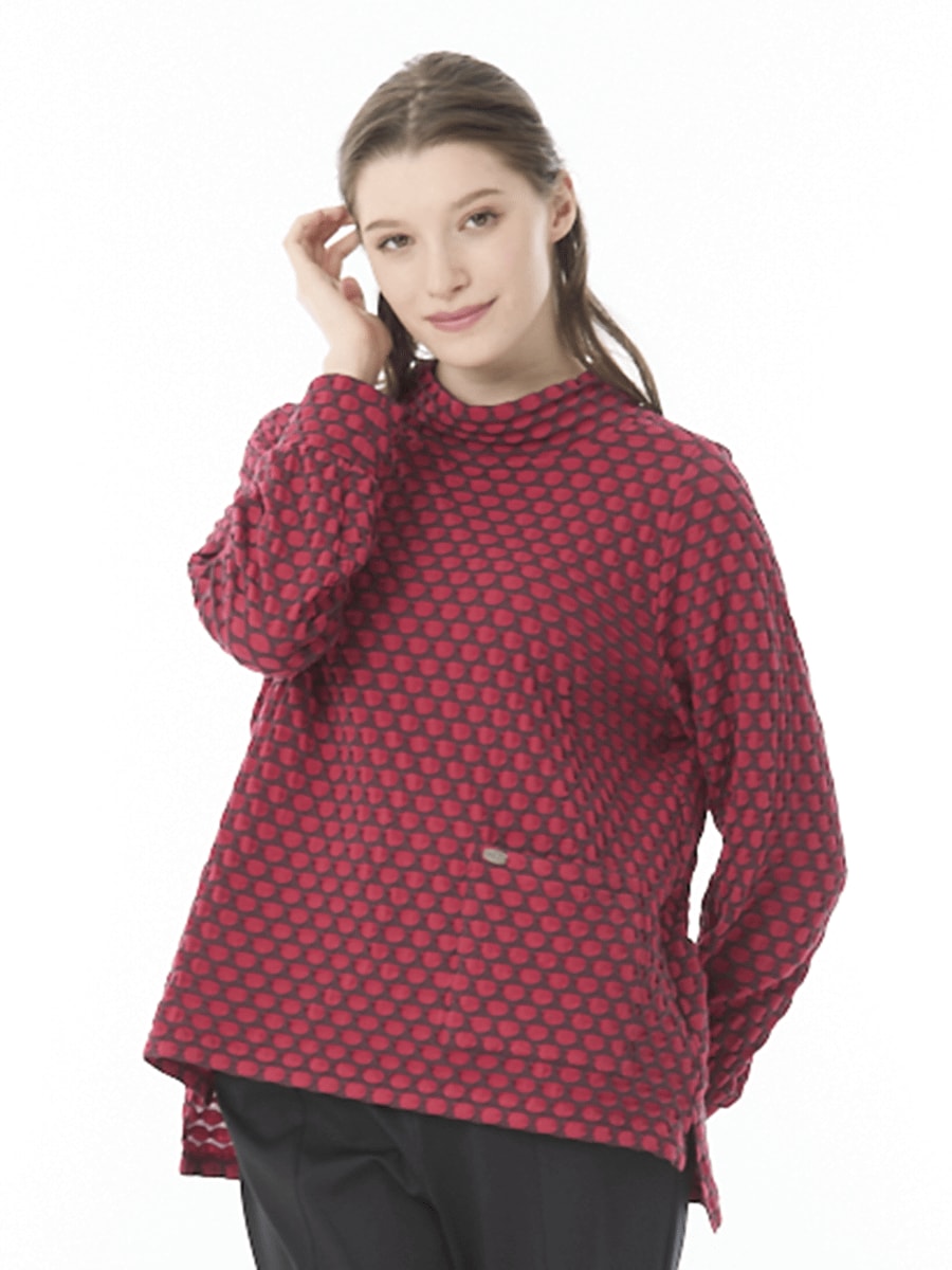 ポコポコストレッチカットソー