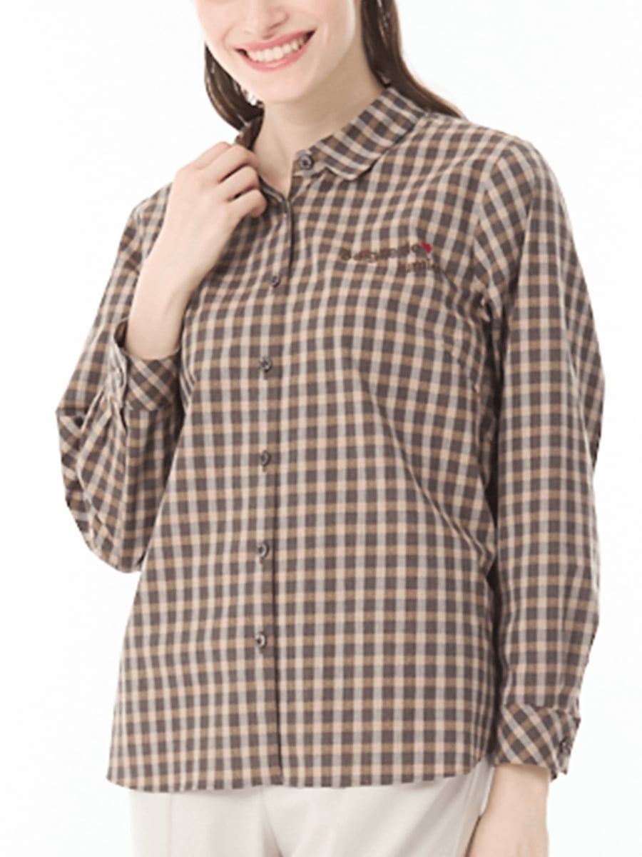 インポートチェックシャツ