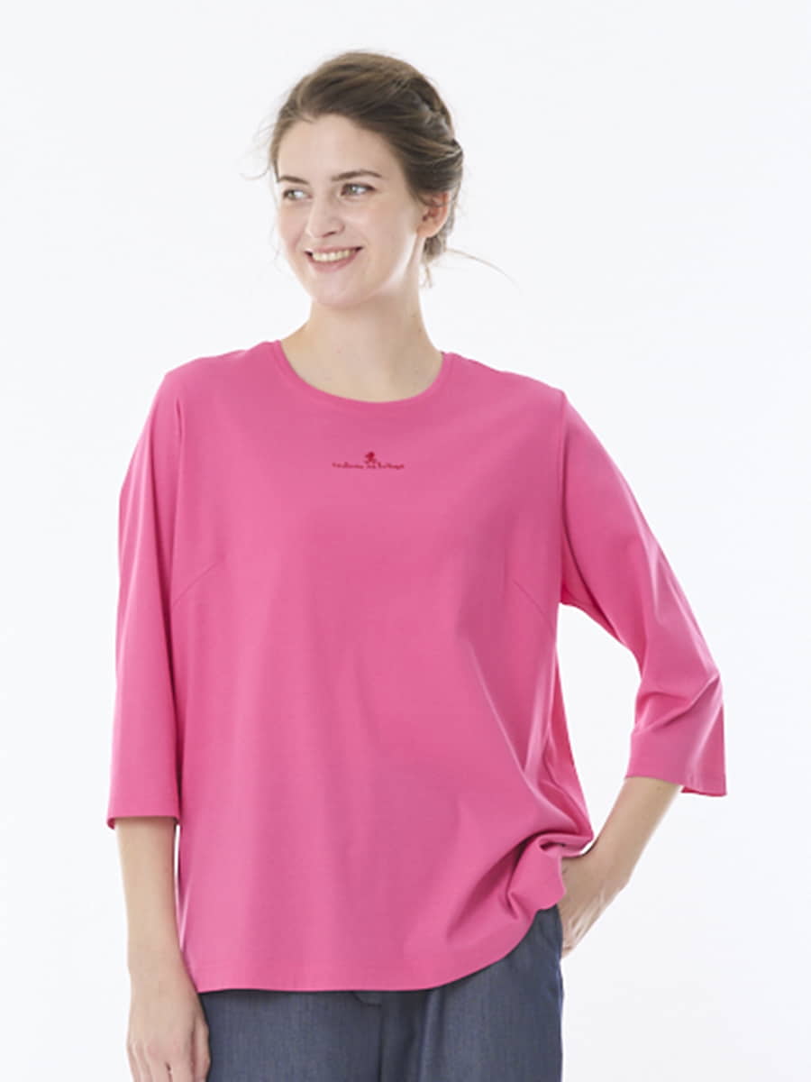 定番さらさらフライス　7分袖インナー