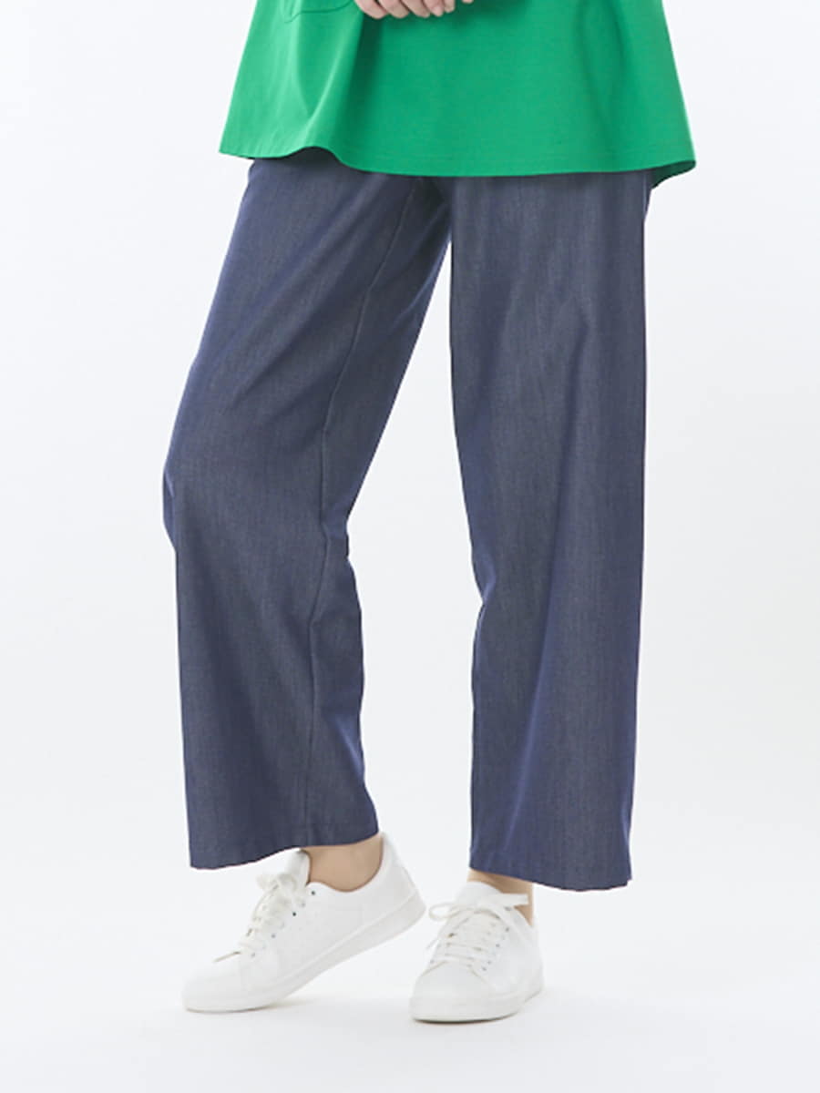 軽量ソフトストレッチデニム　パンツ