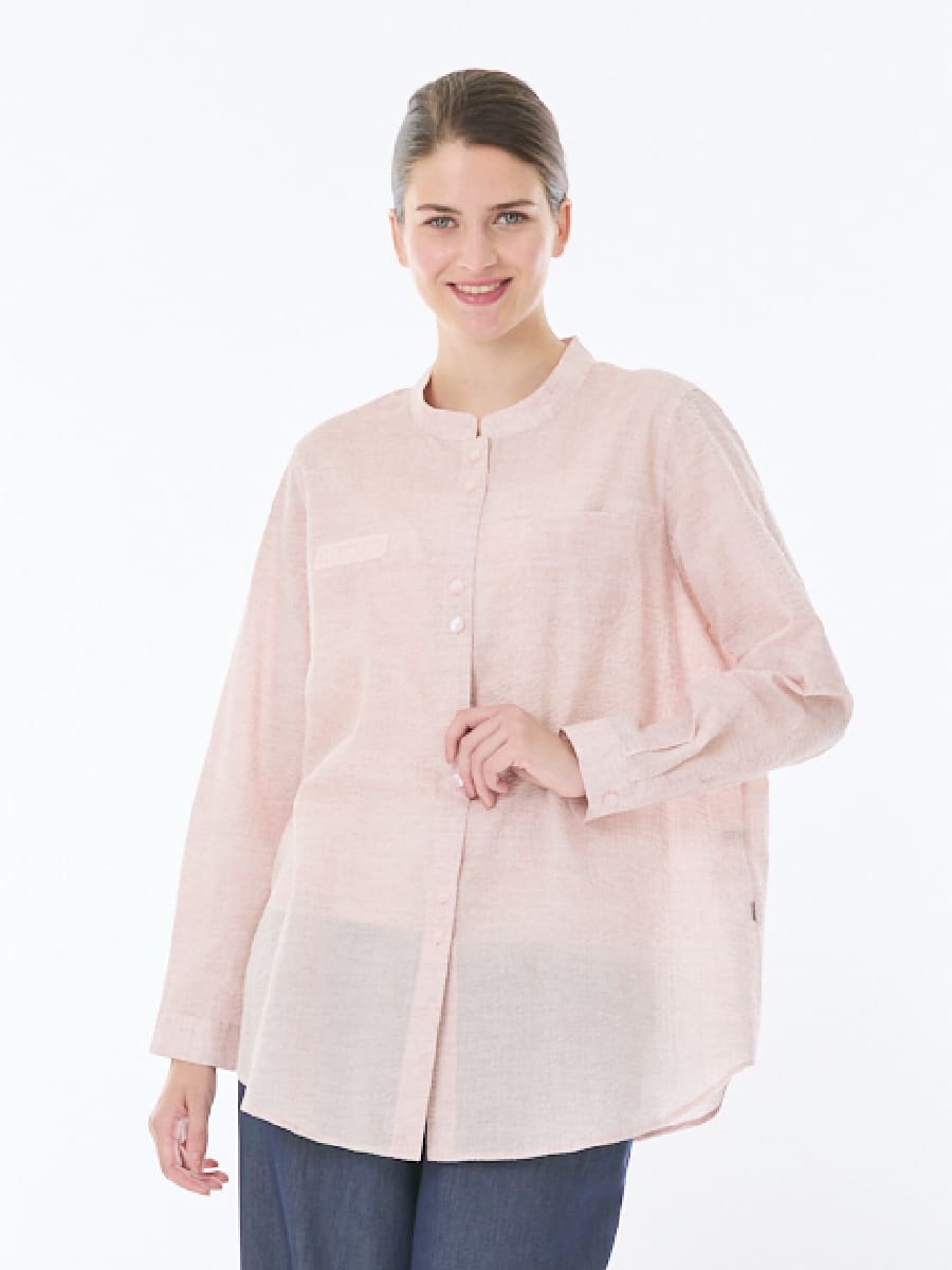 ポコポコ清涼素材　ブラウス