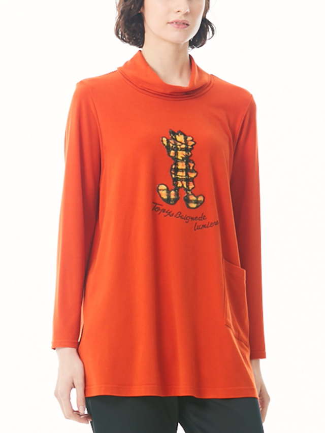 あったか起毛カットソー　type-C