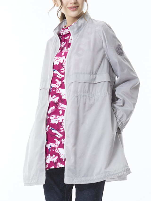 極薄タフタ　コート