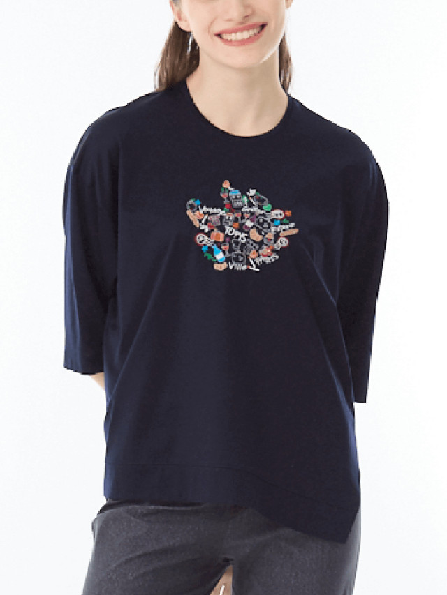 美光沢 半袖カットソー｜アトリエドール公式オンラインショップ