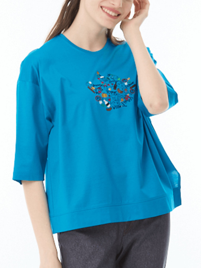 美光沢 半袖カットソー｜アトリエドール公式オンラインショップ