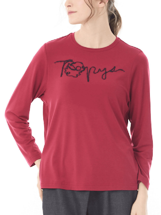 あったか素材　丸首インナー