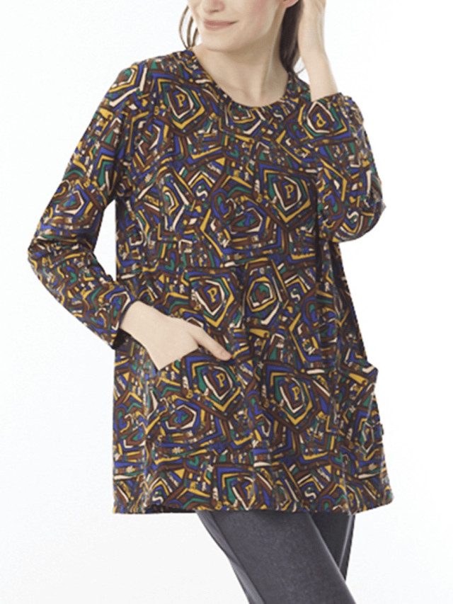 ポケットつき プリントカットソー｜アトリエドール公式オンライン