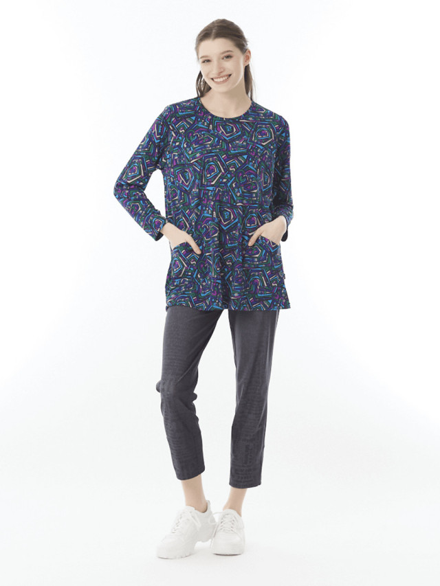 ポケットつき プリントカットソー｜アトリエドール公式オンライン