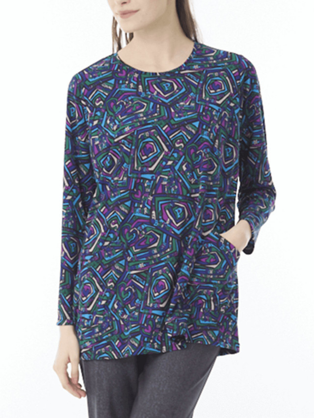 ポケットつき プリントカットソー｜アトリエドール公式オンライン