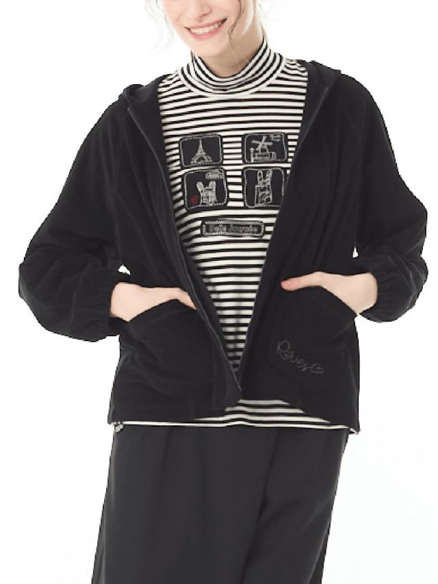 やわらか起毛　かのこジャケット 