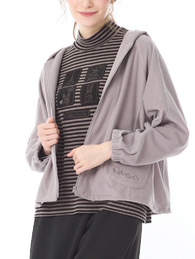 やわらか起毛　かのこジャケット