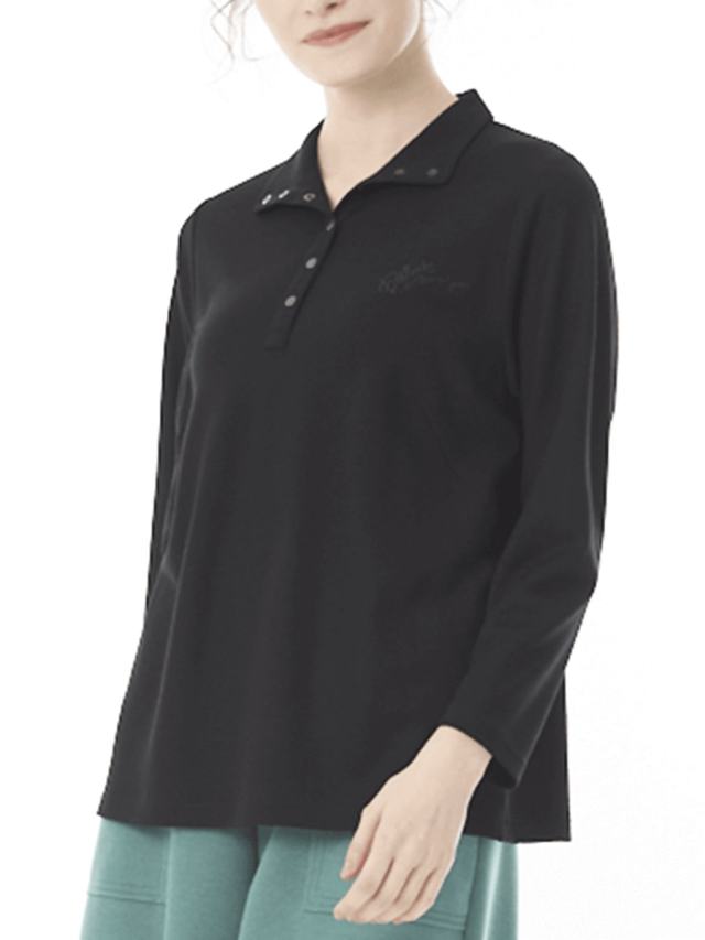 洗えるウール 襟付きカットソー｜アトリエドール公式オンライン