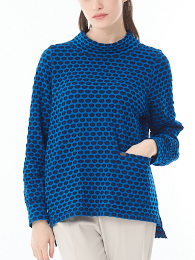 ポコポコストレッチカットソー