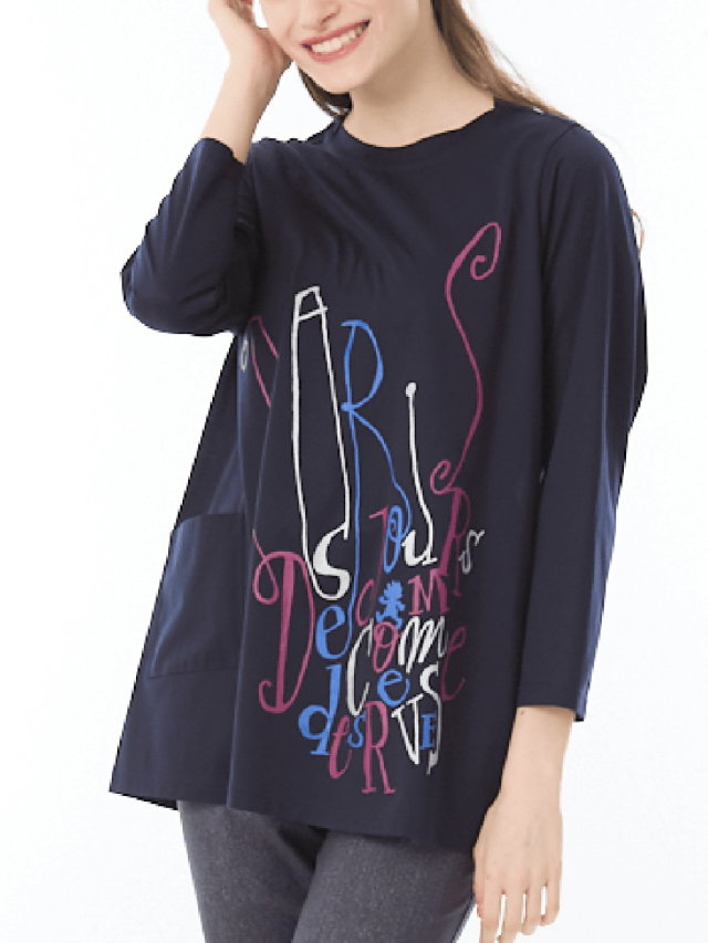 オルソビューティービースト　カットソー 美光沢ポケットつきカットソー｜アトリエドール公式オンラインショップ