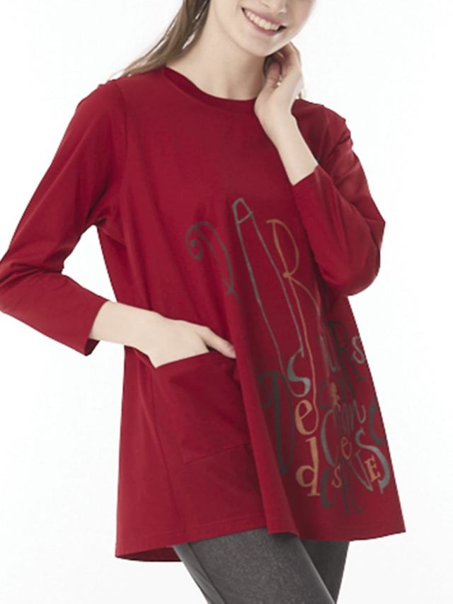 美光沢ポケットつきカットソー｜アトリエドール公式オンラインショップ