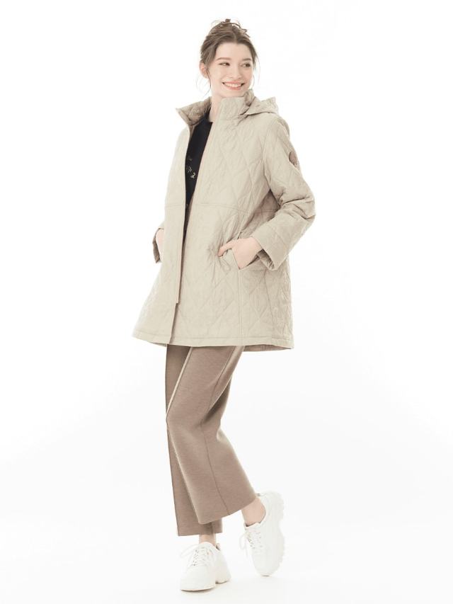 キルト＆シワ加工ジャケット