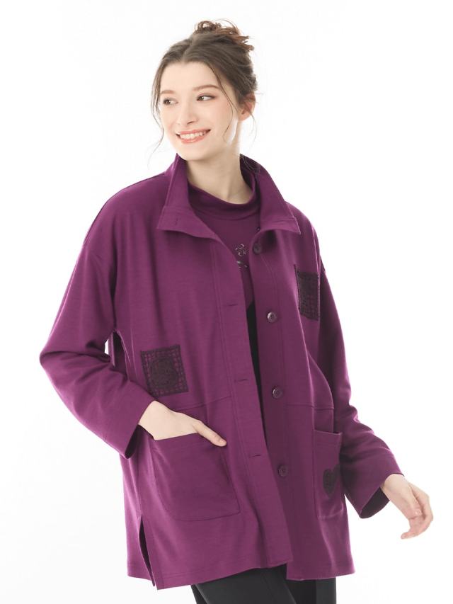 洗えるウール ジャケット｜アトリエドール公式オンラインショップ