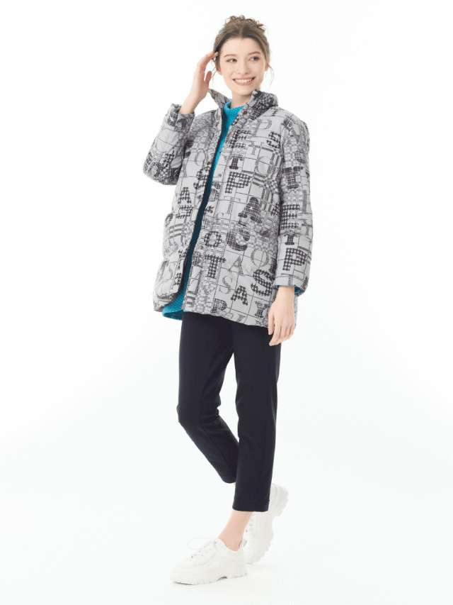 洗える中綿 プリントジャケット｜アトリエドール公式オンライン