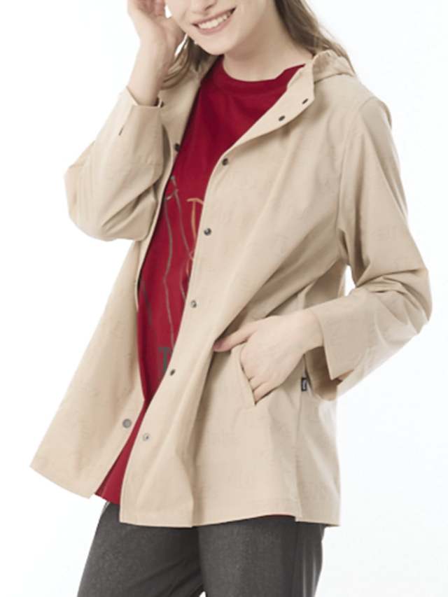 薄っすらプリント ストレッチジャケット｜アトリエドール公式