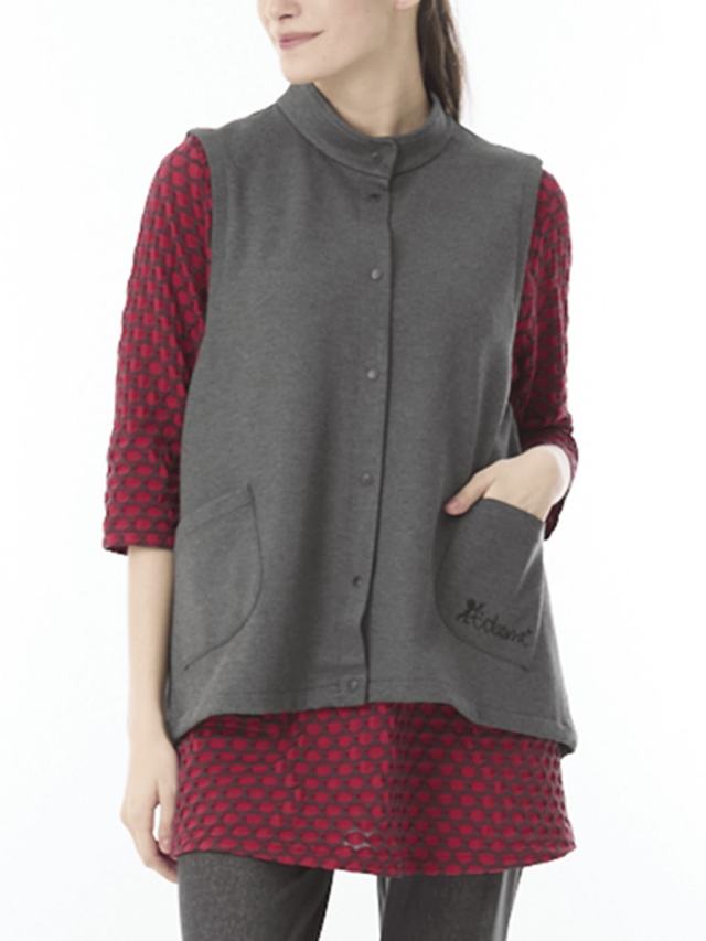 FORD&SPYDER グレー/赤 ベスト 蓄熱機能つきベスト｜アトリエドール公式オンラインショップ（トピィーズ）