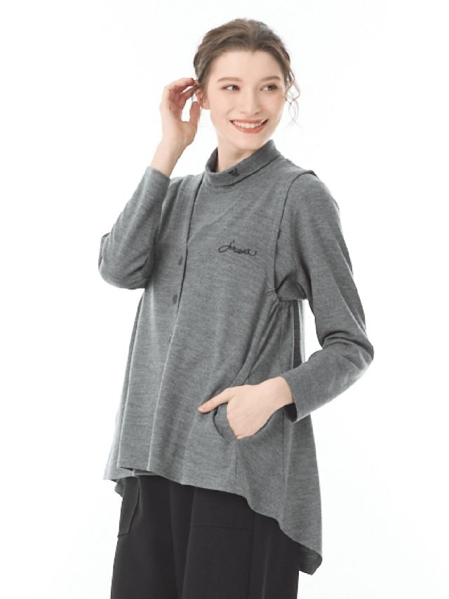 undercoverスリーブレスウール混紡ベスト Wool Highloft Reversible Vest Mens（リバーシブル・ウールハイロフト