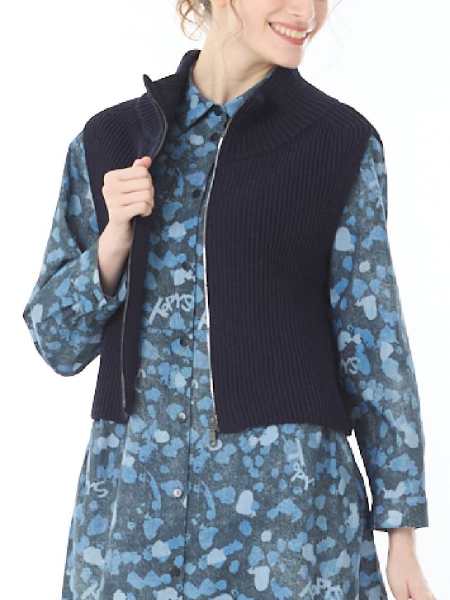 軽量ウール混ニットベスト｜アトリエドール公式オンラインショップ