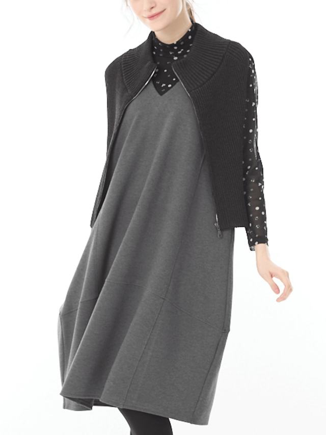 軽量ウール混ニットベスト｜アトリエドール公式オンラインショップ