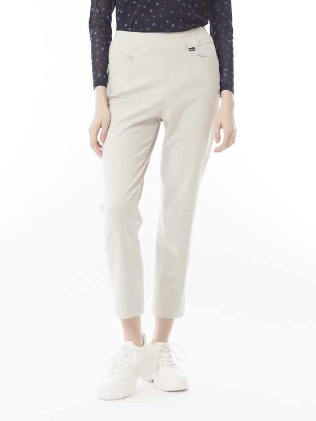 綿混冷感 ストレッチ総ゴムパンツ｜アトリエドール公式オンライン