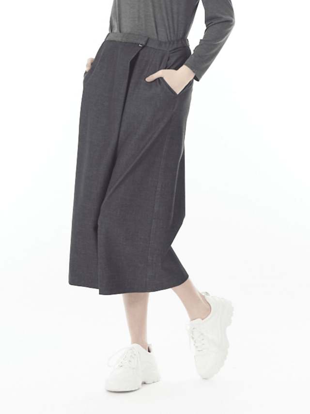 体温調節機能 キュロット風パンツ