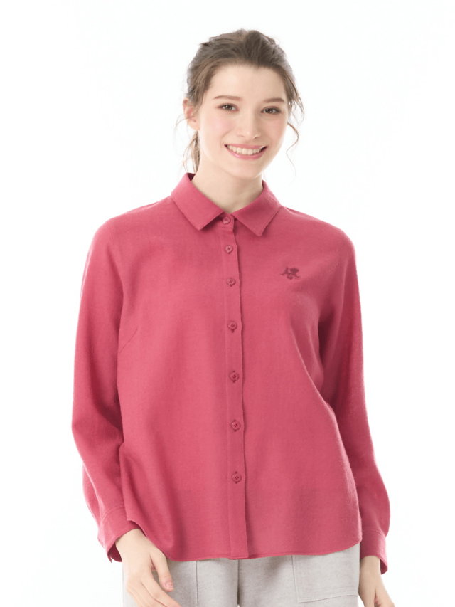 ウール100％　ガーゼ素材シャツ