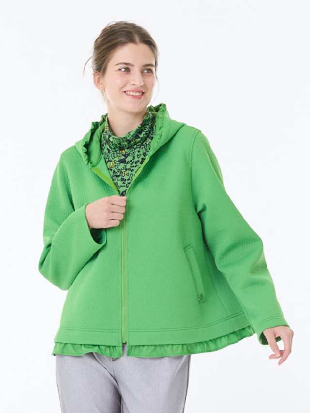 フクレロゴパーカー　うす綿入り