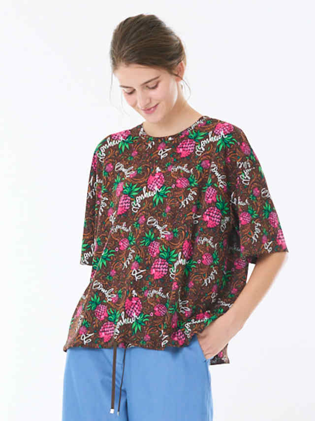 オリジナルパイン柄　半袖カットソー