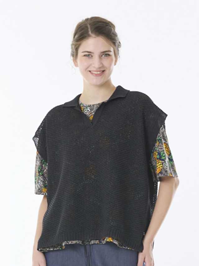 清涼感抜群　和紙ニット