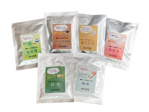 【送料込み】６種のお茶お試しセット