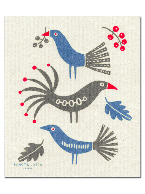 スポンジワイプ スリーバーズ ブルー