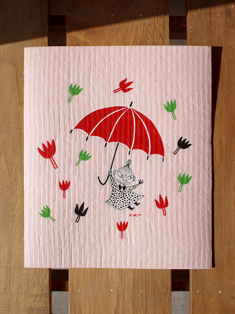 ムーミンスポンジワイプ